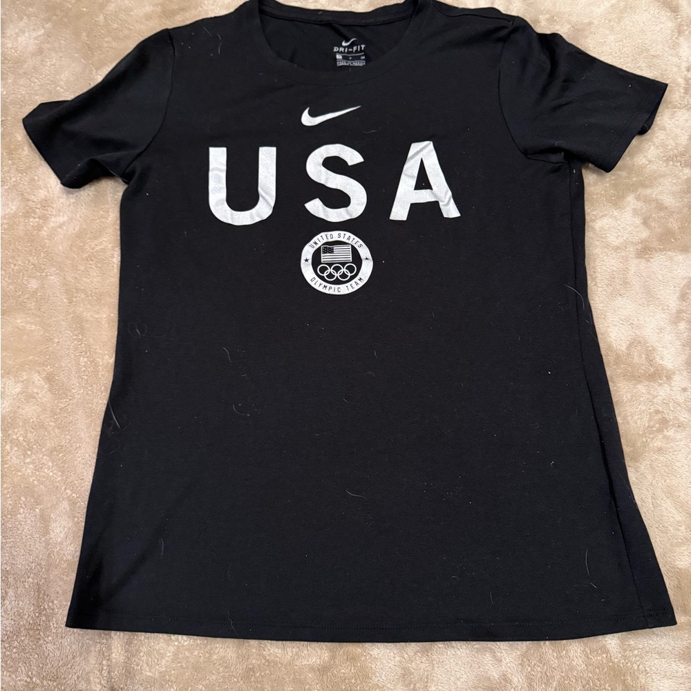 Nike Black USA Olympic Tee